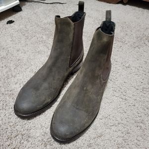 Thursday Boots Duchess Olive Suede 10.5